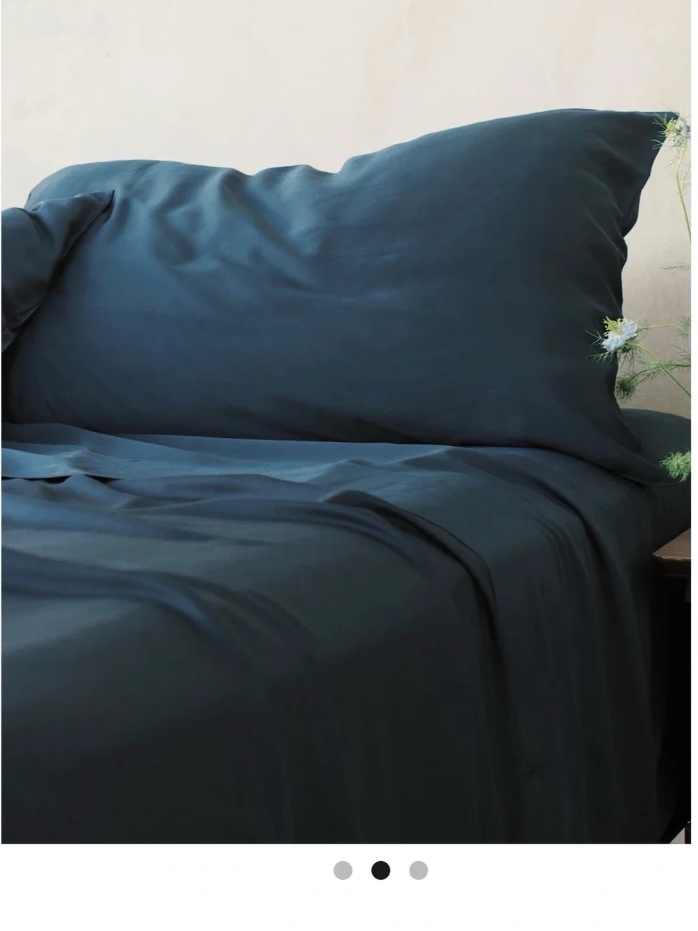 NWT Cozy Earth Split King Sheet Set Pacific Blue $348